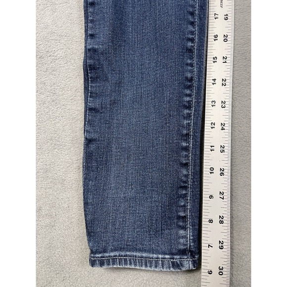 Adriano Goldschmied Jeans Womens 27 Blue Denim Prima Mid Rise Cigarette Skinny - Picture 5 of 9